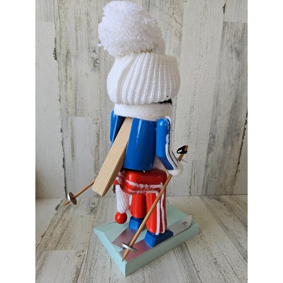 Steinbach 162 skiers game 1673 nutcracker Xmas vintage - Picture 4 of 14